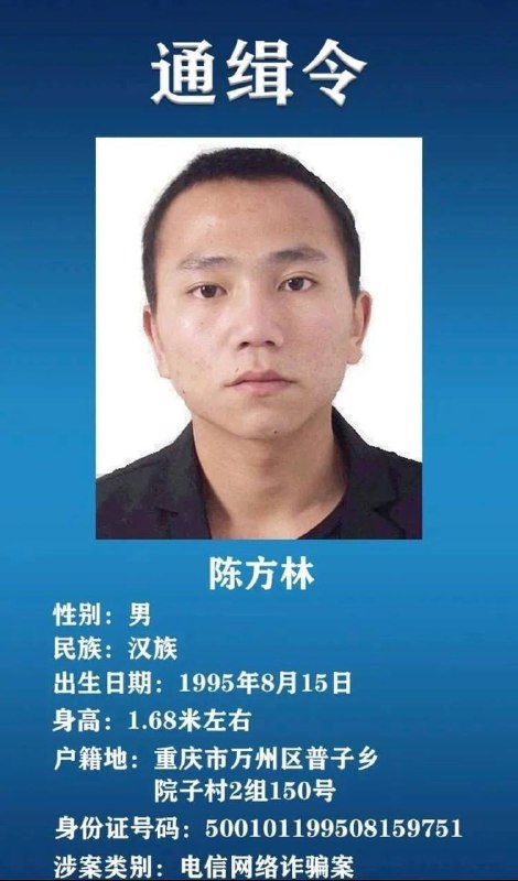 惊呆！中国公安对诈骗犯悬赏通缉 抓住奖励10万。